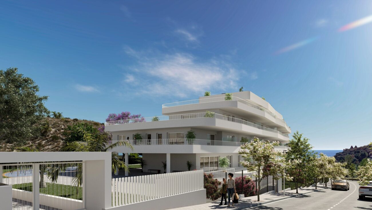 Sunset Views Phase III residential building in Los Pacos, Fuengirola